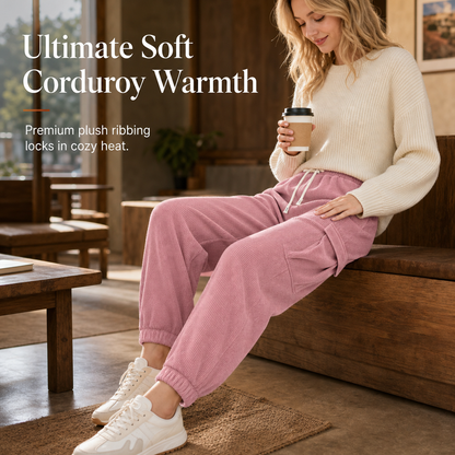 ⏰ Seasonal changeover sale: 50% off – quality at half the price! ✨Women's Casual Corduroy Jogger Pants
