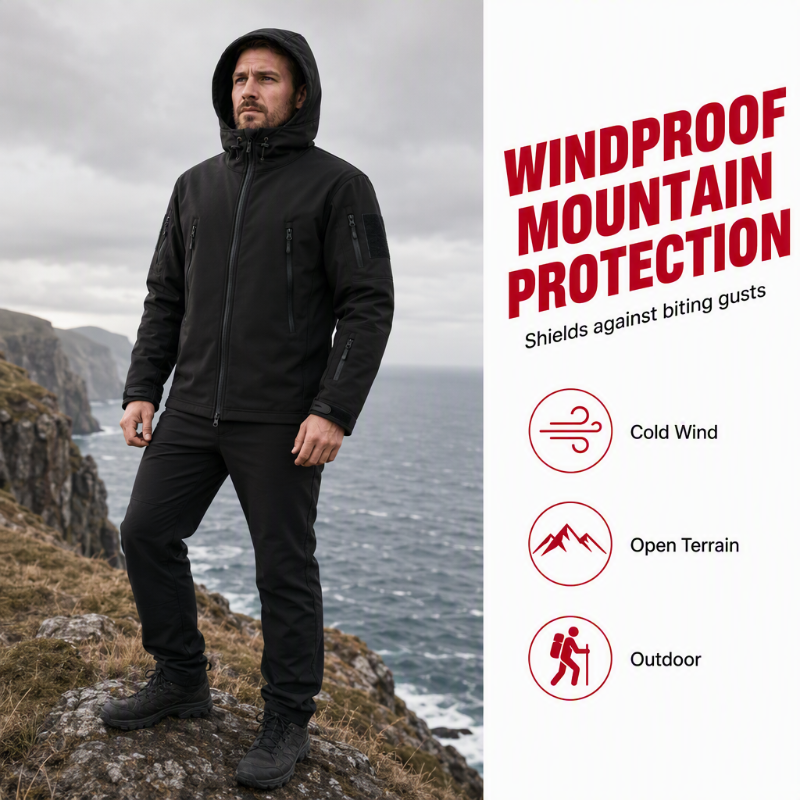 ⏰ Seasonal changeover sale: 50% off – quality at half the price! ✨Men's Outdoor Waterproof Warm Jacket