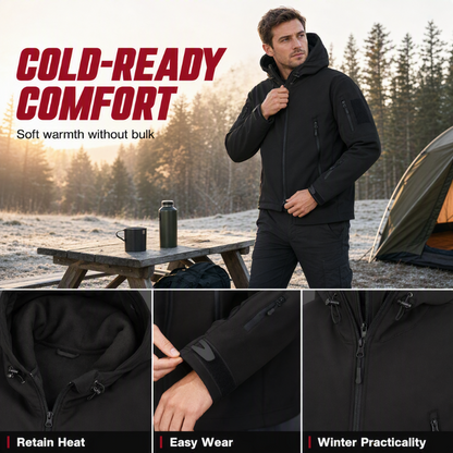 ⏰ Seasonal changeover sale: 50% off – quality at half the price! ✨Men's Outdoor Waterproof Warm Jacket