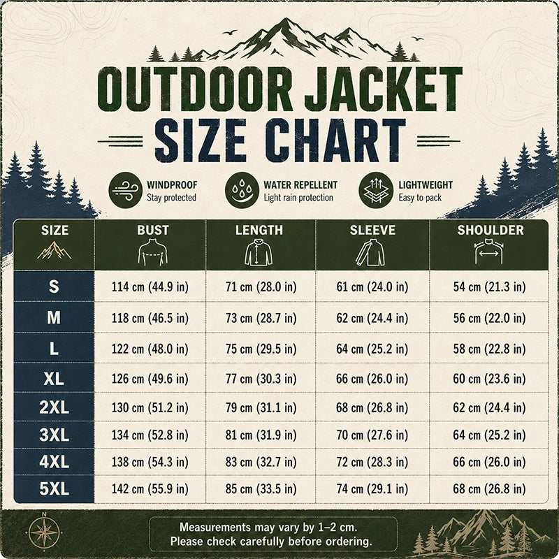 ⏰ Seasonal changeover sale: 50% off – quality at half the price! ✨Men's Outdoor Waterproof Warm Jacket