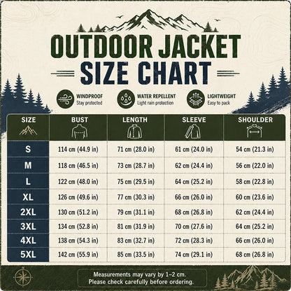 ⏰ Seasonal changeover sale: 50% off – quality at half the price! ✨Men's Outdoor Waterproof Warm Jacket