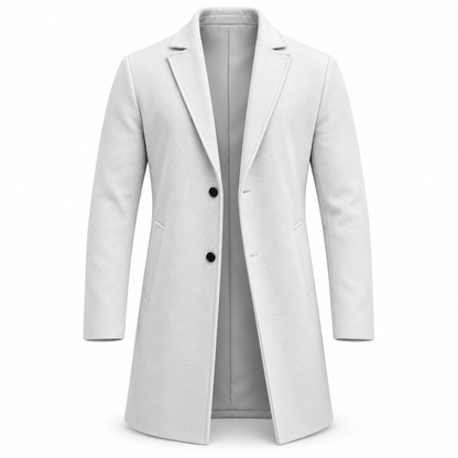 📢📢50% OFF!!! 🎉✨ Men's Classic Single Breasted Trench Coat – Premium Windbreaker, Business Casual Style & Timeless Design – Perfect for Work, Travel & Everyday Wear