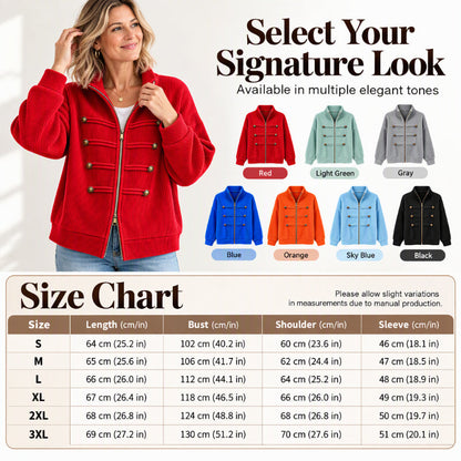 ✨Limited stock available, don’t miss out!🎉Women's Casual Ribbed Zip Up Jacket