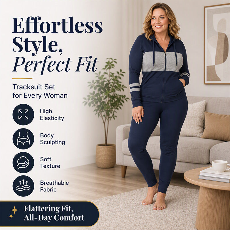 🎉The Lowest Price But The Best Quality!🔥Women's Hooded Sweatshirt & Pants 2-Piece Set