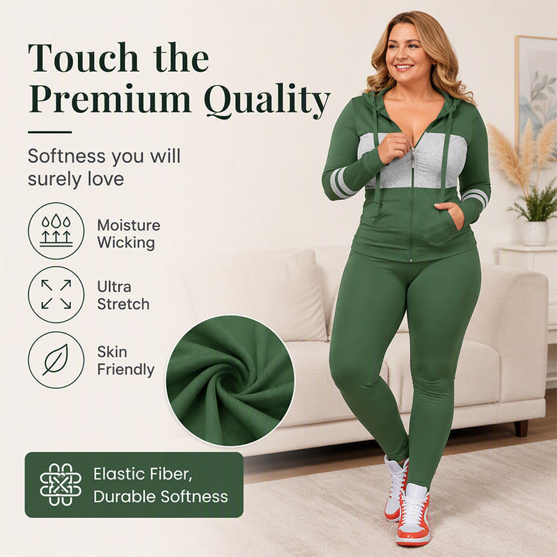 🎉The Lowest Price But The Best Quality!🔥Women's Hooded Sweatshirt & Pants 2-Piece Set