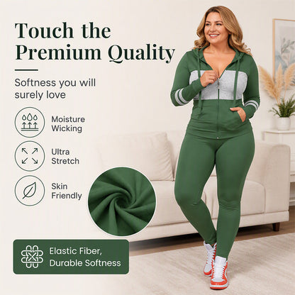 🎉The Lowest Price But The Best Quality!🔥Women's Hooded Sweatshirt & Pants 2-Piece Set