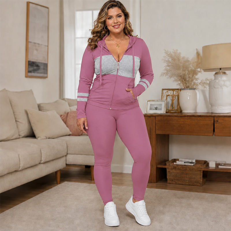 🎉The Lowest Price But The Best Quality!🔥Women's Hooded Sweatshirt & Pants 2-Piece Set