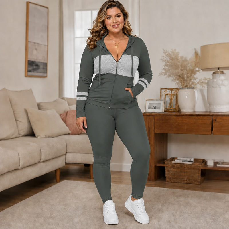 🎉The Lowest Price But The Best Quality!🔥Women's Hooded Sweatshirt & Pants 2-Piece Set