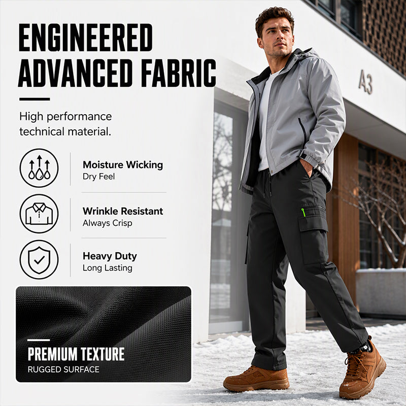 ⏰ Seasonal changeover sale: 50% off – quality at half the price! ✨Men's Winter Outdoor Windproof Thermal Pants