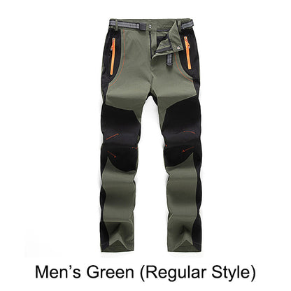 ⏰ Seasonal changeover sale: 50% off – quality at half the price! ✨Windproof Waterproof Warm Elastic Waist Hiking Pants
