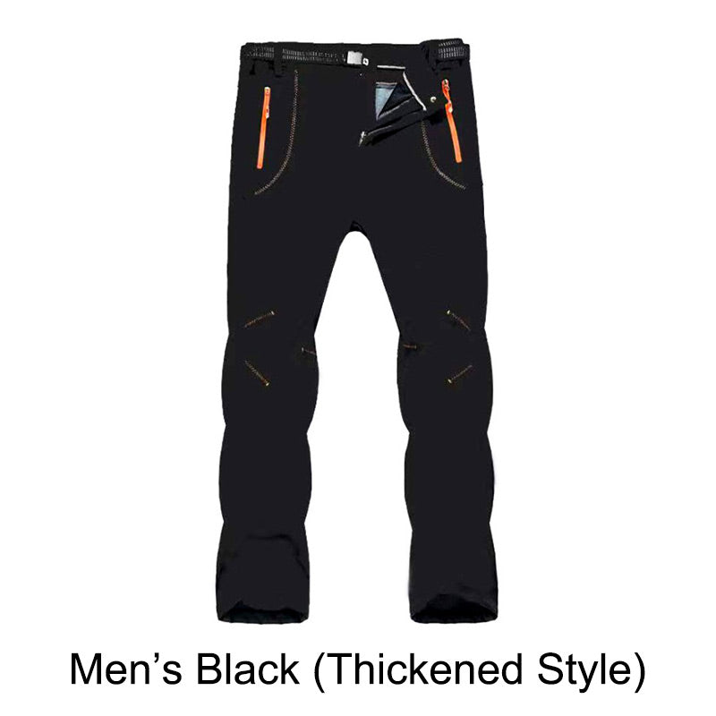 ⏰ Seasonal changeover sale: 50% off – quality at half the price! ✨Windproof Waterproof Warm Elastic Waist Hiking Pants