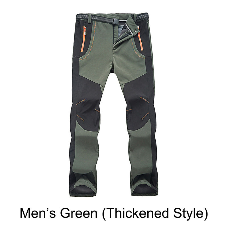 ⏰ Seasonal changeover sale: 50% off – quality at half the price! ✨Windproof Waterproof Warm Elastic Waist Hiking Pants