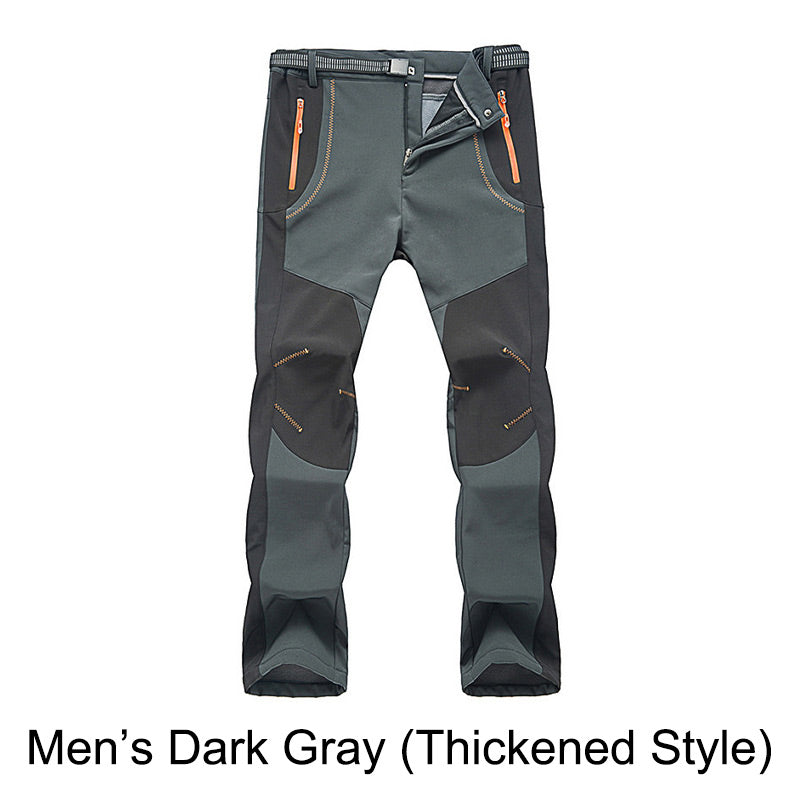 ⏰ Seasonal changeover sale: 50% off – quality at half the price! ✨Windproof Waterproof Warm Elastic Waist Hiking Pants