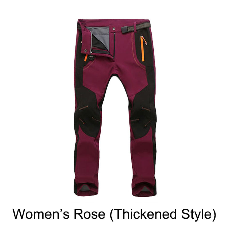 ⏰ Seasonal changeover sale: 50% off – quality at half the price! ✨Windproof Waterproof Warm Elastic Waist Hiking Pants
