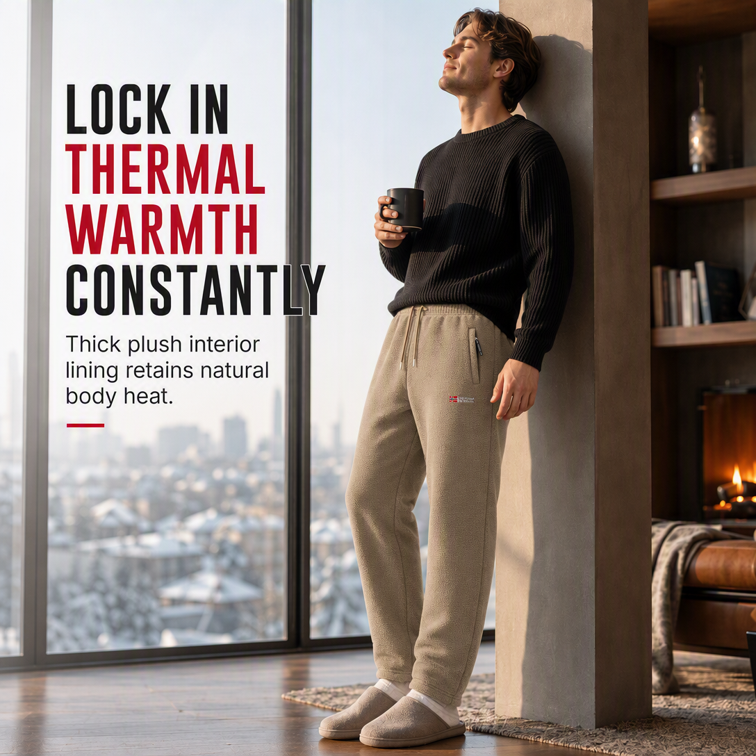 ⏰ Seasonal changeover sale: 50% off – quality at half the price! ✨Unisex Thickened Warm Fleece Pants