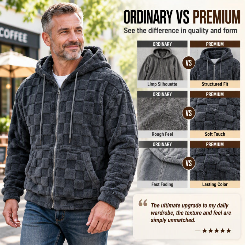 ⏰ Seasonal changeover sale: 50% off – quality at half the price! ✨Men's Casual Winter Warm Hooded Jacket