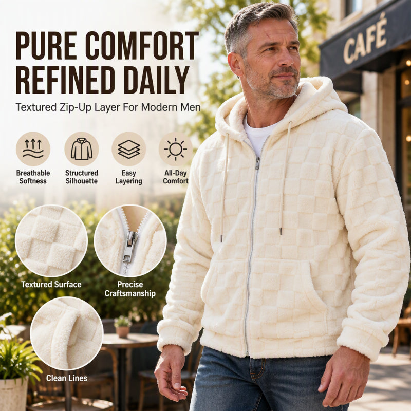 ⏰ Seasonal changeover sale: 50% off – quality at half the price! ✨Men's Casual Winter Warm Hooded Jacket