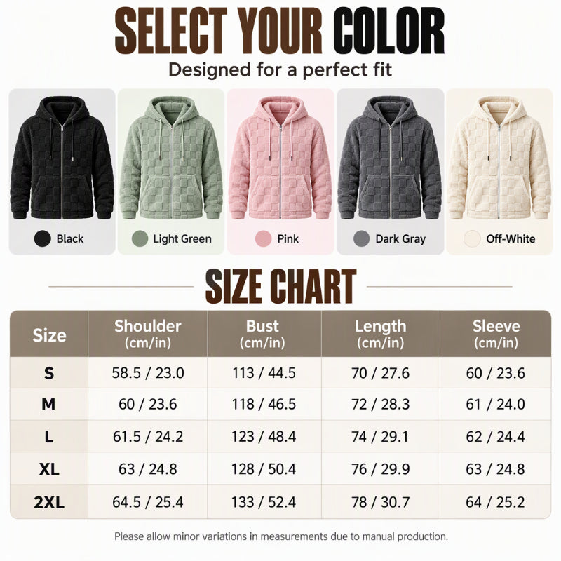 ⏰ Seasonal changeover sale: 50% off – quality at half the price! ✨Men's Casual Winter Warm Hooded Jacket