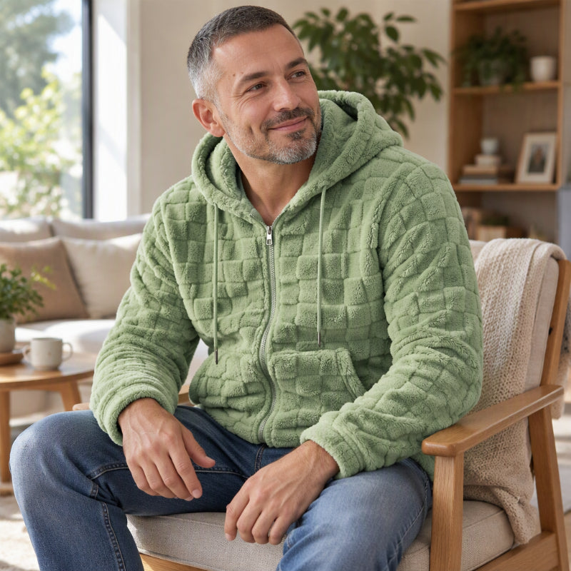 ⏰ Seasonal changeover sale: 50% off – quality at half the price! ✨Men's Casual Winter Warm Hooded Jacket