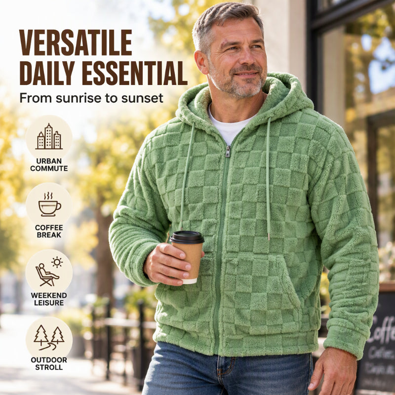 ⏰ Seasonal changeover sale: 50% off – quality at half the price! ✨Men's Casual Winter Warm Hooded Jacket
