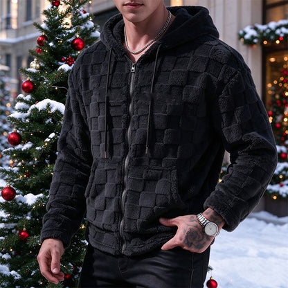 ⏰ Seasonal changeover sale: 50% off – quality at half the price! ✨Men's Casual Winter Warm Hooded Jacket