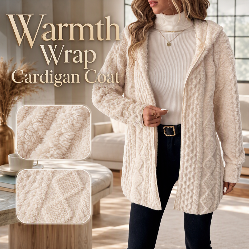 ⏰ Seasonal changeover sale: 50% off – quality at half the price! ✨Women’s Casual Plush Hooded Jacket