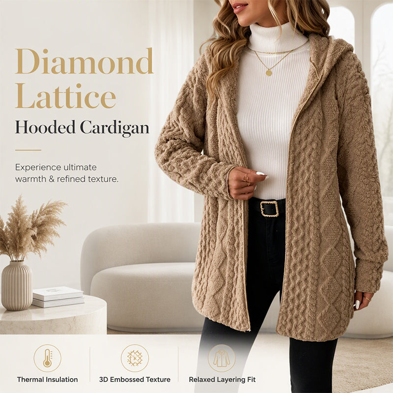 ⏰ Seasonal changeover sale: 50% off – quality at half the price! ✨Women’s Casual Plush Hooded Jacket