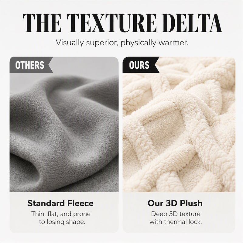 ⏰ Seasonal changeover sale: 50% off – quality at half the price! ✨Women's Plush Cable Knit Hoodie & Pants Set
