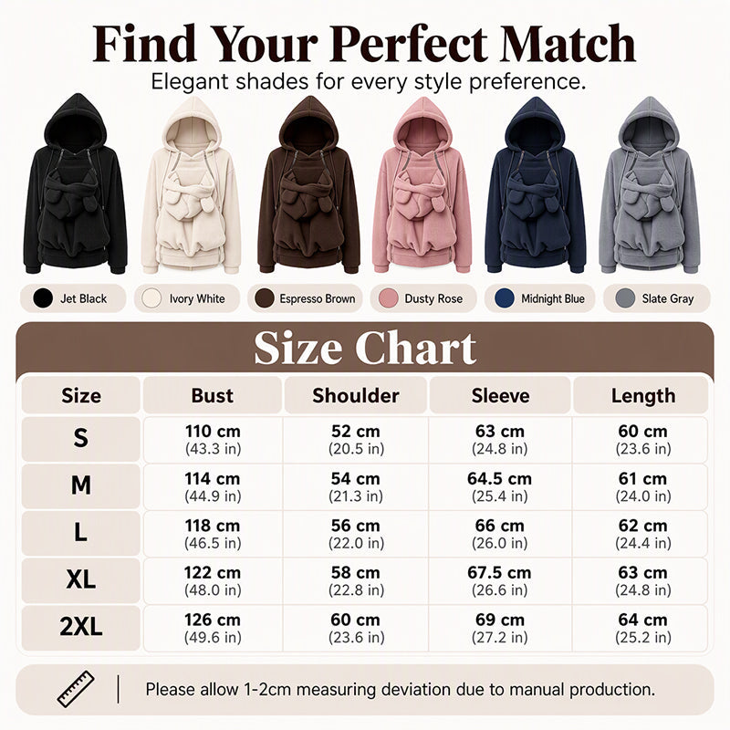 ✨Limited stock available, don’t miss out!🎉Cozy Warm Babywearing Hooded Jacket