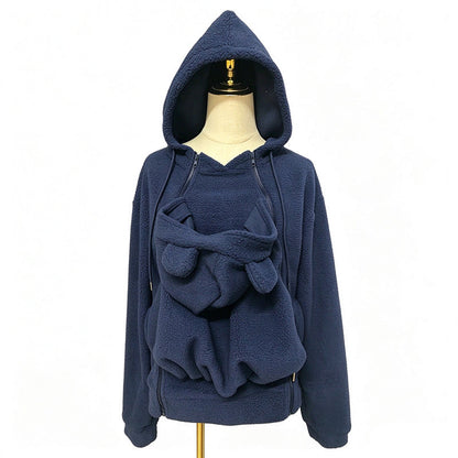 ✨Limited stock available, don’t miss out!🎉Cozy Warm Babywearing Hooded Jacket