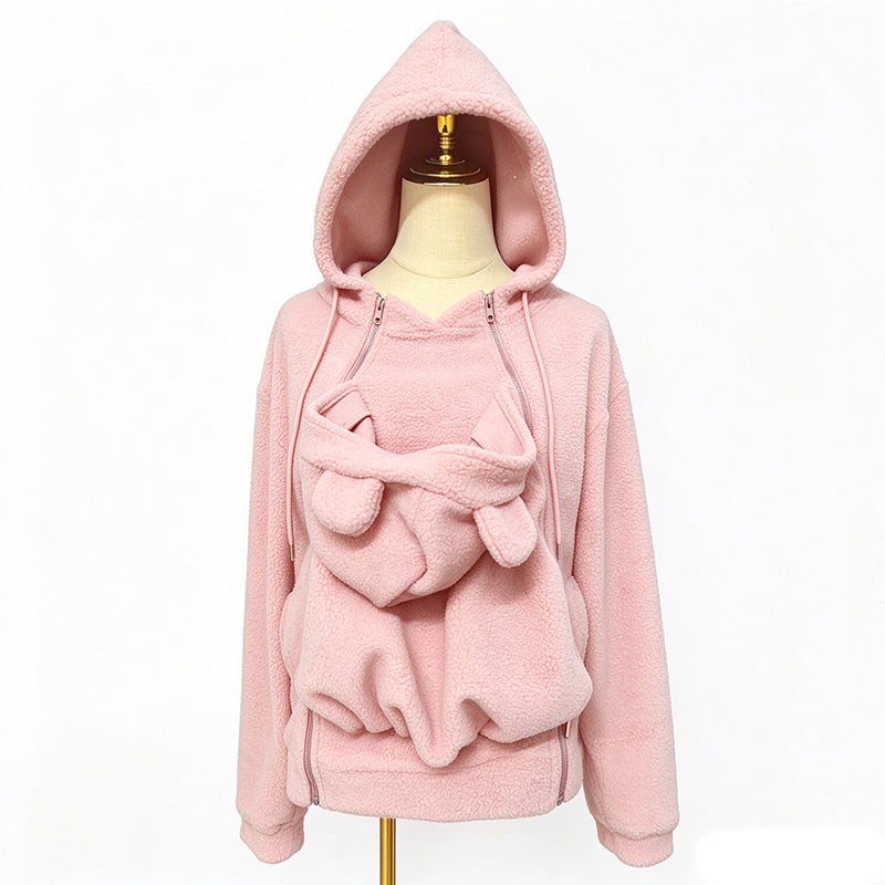 ✨Limited stock available, don’t miss out!🎉Cozy Warm Babywearing Hooded Jacket