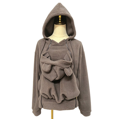 ✨Limited stock available, don’t miss out!🎉Cozy Warm Babywearing Hooded Jacket