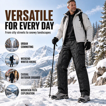 ⏰ Seasonal changeover sale: 50% off – quality at half the price! ✨Men's Winter Plush-Lined Cargo Pants