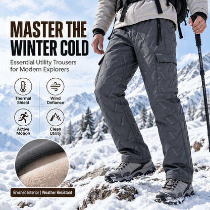 ⏰ Seasonal changeover sale: 50% off – quality at half the price! ✨Men's Winter Plush-Lined Cargo Pants
