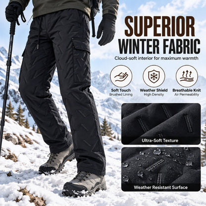 ⏰ Seasonal changeover sale: 50% off – quality at half the price! ✨Men's Winter Plush-Lined Cargo Pants