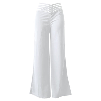 ⏰ Last Day of the Sale – 50% OFF ✨Women's Casual High-Waisted Wide-Leg Pants