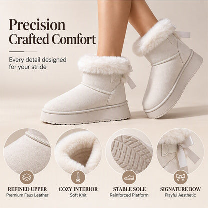 ✨Limited stock available, don’t miss out!🎉Women's Platform Mid-Calf Snow Boots