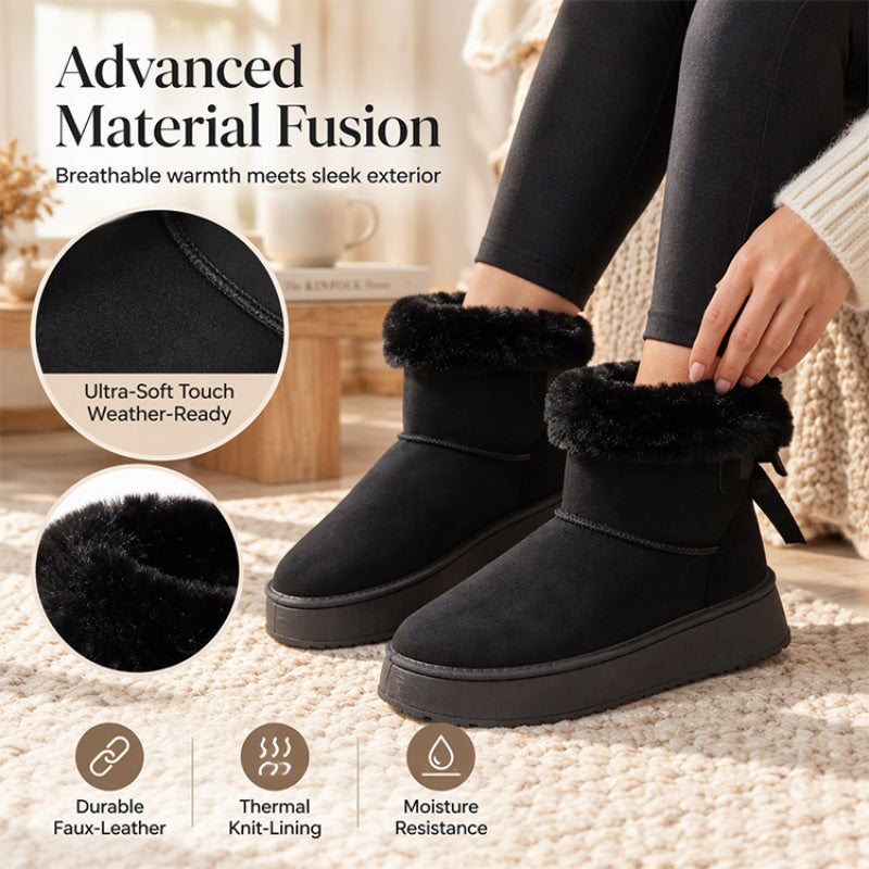 ✨Limited stock available, don’t miss out!🎉Women's Platform Mid-Calf Snow Boots