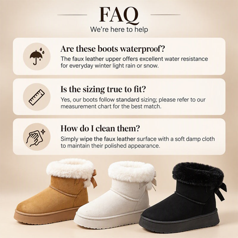 ✨Limited stock available, don’t miss out!🎉Women's Platform Mid-Calf Snow Boots