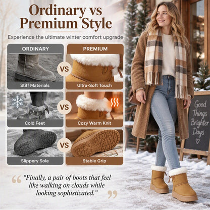 ✨Limited stock available, don’t miss out!🎉Women's Platform Mid-Calf Snow Boots