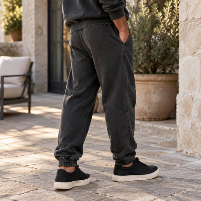 🎉The Lowest Price But The Best Quality!🔥Men's Casual Athletic Washed Sweatpants