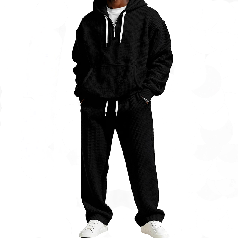 Men's Hooded Pullover & Sweatpants Set
