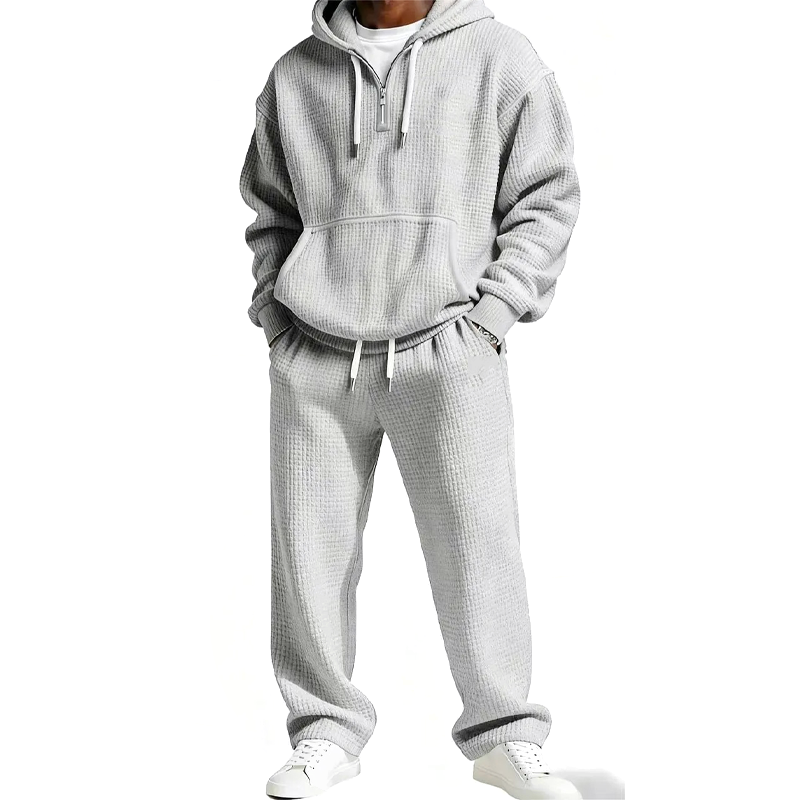 Men's Hooded Pullover & Sweatpants Set