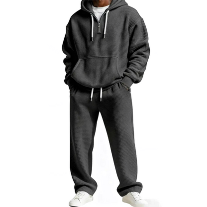 Men's Hooded Pullover & Sweatpants Set