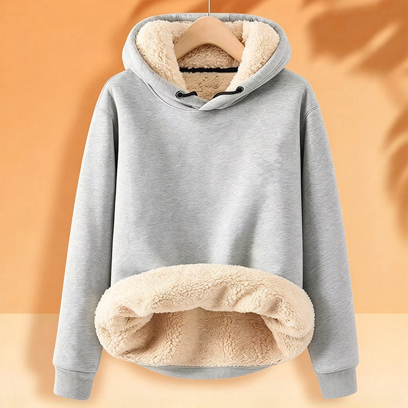⏰ Seasonal changeover sale: 50% off – quality at half the price! ✨Men's Thickened Sherpa-Lined Hoodie