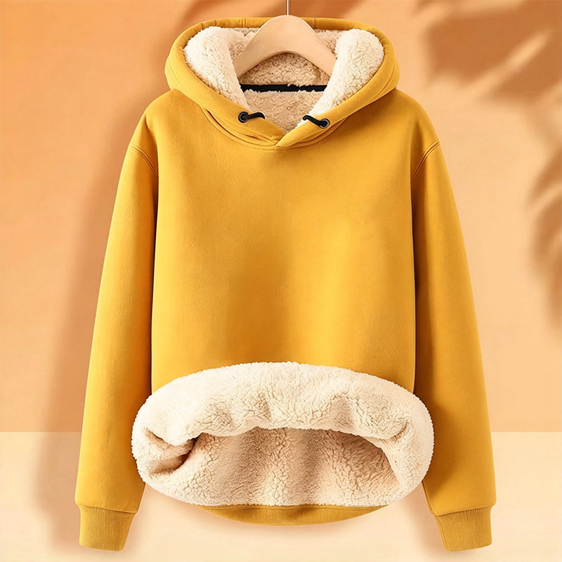 ⏰ Seasonal changeover sale: 50% off – quality at half the price! ✨Men's Thickened Sherpa-Lined Hoodie