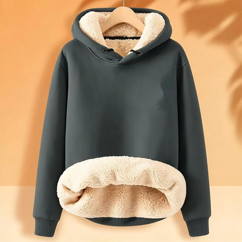 ⏰ Seasonal changeover sale: 50% off – quality at half the price! ✨Men's Thickened Sherpa-Lined Hoodie