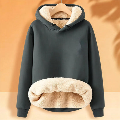 ⏰ Seasonal changeover sale: 50% off – quality at half the price! ✨Men's Thickened Sherpa-Lined Hoodie