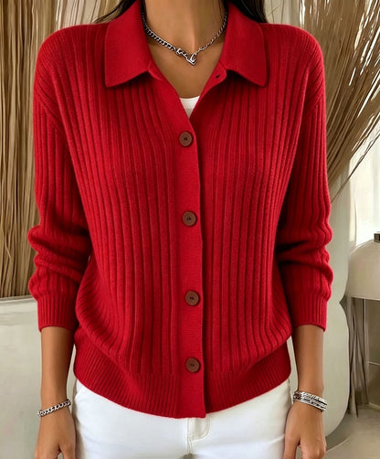 Women's Casual Loose Fit Knit Cardigan