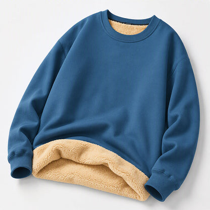 ⏰ Seasonal changeover sale: 50% off – quality at half the price! ✨Men's Fleece Lined Crewneck Sweatshirt
